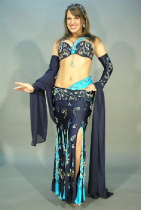 belly dance costum5